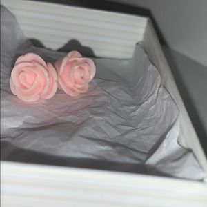 🌸 Light pink flower earrings 🌸